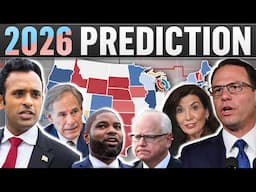 My UPDATED 2026 Governor Map Prediction