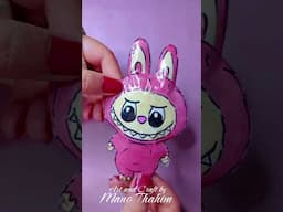 Labubu Squishy 😍😱 #artandcraftbymanothahim  #labubu #squishy #shorts