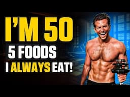 Bradley Cooper (50 yr) I EAT 5 Foods & Don't Get Old!