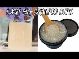 I Duped LUSH "Big" Shampoo! DIY Sea Salt Infused Volumizing Shampoo!
