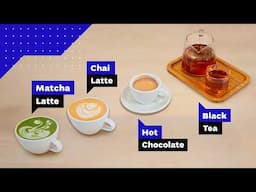 Popular Non-Coffee Drinks Explained: Matcha Latte vs Chai Latte vs Iced Tea & more!