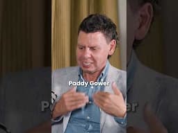 The surprising reason Paddy Gower decided to give up alcohol.