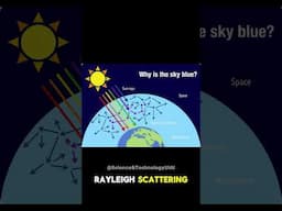 Why Is the Sky Blue? #science #sciencefacts #scienceexplained #scienceeducation