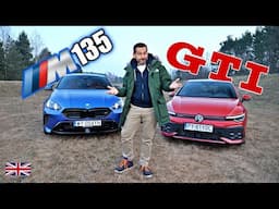 BMW M135 vs. Volkswagen Golf GTI - Hot Hatch Comparison (ENG) Marek Drives