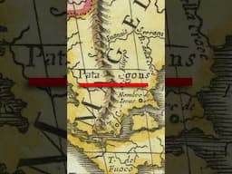 Giants in South America on Old Maps