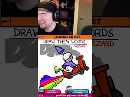 Draw Them Words: Toot + Hypetrain + Wizard #shorts
