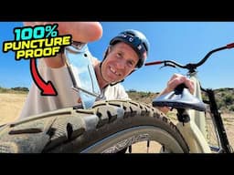 UNBREAKABLE SOLID TYRES ON MY BRAND NEW JUMP BIKE!