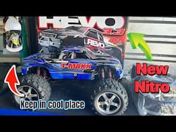 New Traxxas Revo 3.3 Nitro Unboxing & First Break-In Had Issues! Better than the Tmaxx ?