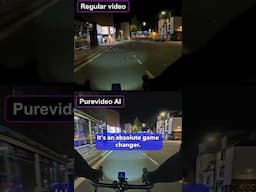 Capturing ride footage at night - Insta360 AcePro2 #cycling #roadbike #nightride