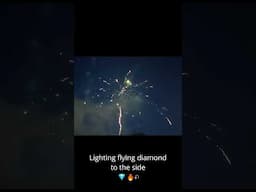 Lighting flying diamond to the side!
