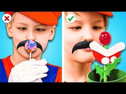 💄 He Ate Her Lipstick?! Super Funny Super Mario Family Moments @ZoomGo