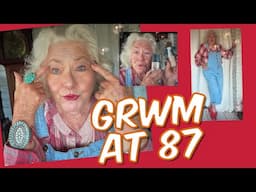 Get Ready with Me/ Mature Soft Makeup With a Glow / BoHo Fashion,Hair & Food Talk / Over 60