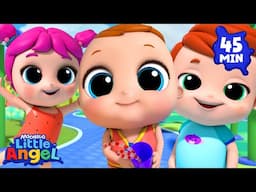 Let’s Sing at the Playground! 🎵🧺  | Fun Sing Along Songs by @LittleAngel Playtime