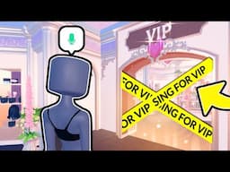 Dress To Impress But You SING for FREE VIP! DTI on Roblox
