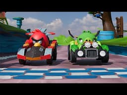 Angry Birds Red VS Pig Racing Animation Part 0