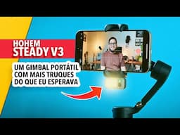 🔴 Esse gimbal é portátil e CHEIO de TRUQUES!