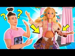 Barbie enceinte a fait scandale dans le magasin ! Les mésaventures shopping des poupées
