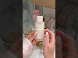 asmr morning routine🫧 #asmr #morningroutine #asmrsounds #aesthetic #selfcareroutine