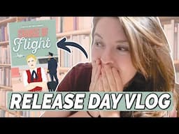 Chaotic Day in Life of an Author on Release Day - Writing Vlog