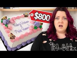 What's The CHEAPEST vs Most EXPENSIVE Custom Cake I Can Order?