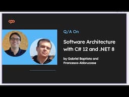 Why We Wrote "Software Architecture with C#12 and .NET 8"
