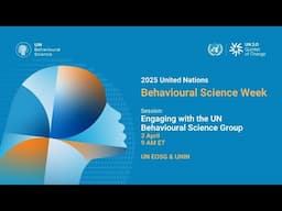 Engaging with the UN Behavioural Science Group