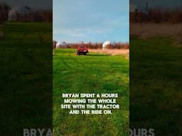 6 Hours of Mowing!