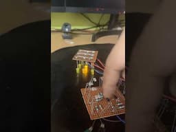 Light with finger sensor