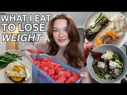 WHAT I EAT IN A DAY TO LOSE WEIGHT TRACKING MACROS ON SEMAGLUTIDE!!