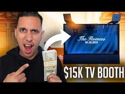 DJ GIG LOG: I Spent $15,000 on a 65” TV DJ Booth (Toadmatic Setup & Review) | JBL vs RCF Speakers