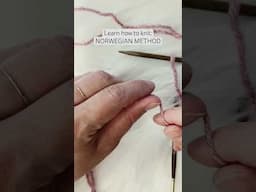 Norwegian Knitting Tutorial https://youtu.be/LmPE9U6oK9g #knitting #howto