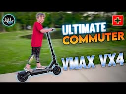 VMAX VX4 Scooter: Ultimate Commuter! 100+ MILES Review