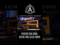Lichtlaerm Prometheus - Twisting some knobs #metal #customguitar #guitarist #guitaramp