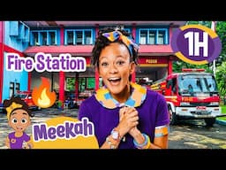 Meekah Makes Art! 🎨👩‍🚒 Drawing a Fire Truck for Kids | Meekah | Celebrating Diversity