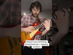 SHAWN LANE TERRIFYING LICK OF DOOM!!!! | Guitar