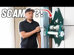 Are These GREEN Garage Door Hinges A SCAM?! 2 Years Later UPDATE!