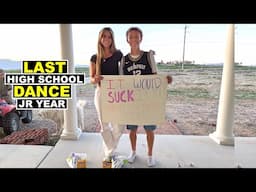 GIRL SURPRISES BOYFRIEND WITH PROPOSAL TO LAST HIGH SCHOOL DANCE!
