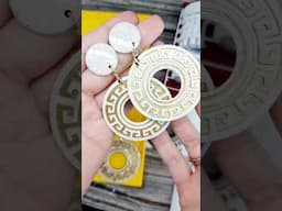 New quick video on how to make stylish earrings is here!