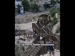 How did these ancient steps reveal Jesus’s path through Jerusalem