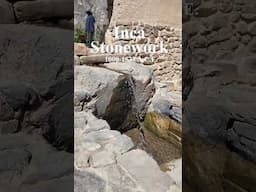 Precise Ancient Stonework Fountain Ollantaytambo #precise #ancient #stonework