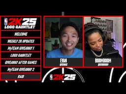 NBA 2K25 Logo Gauntlet: MyCAREER 2v2 & 1v1s with Special Guest BOOMBOOM