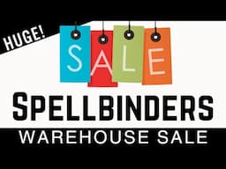 $1 Deals! Super Steals & More! Spring Warehouse SALE at Spellbinders | #papercraft #cardmaking
