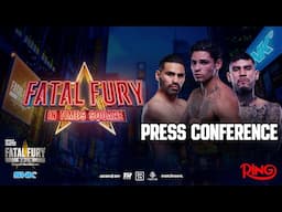 PRESS CONFERENCE | Fatal Fury: Ryan Garcia vs. Rolly Romero