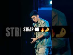 STRAP-ON 🔥🤌 Watch full video on my channel! ❤️‍🔥 #standupcomedy #comedy #standup
