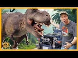 Jurassic World Rebirth Fan Film! Escape the Jurassic Island of Dinosaurs with LB & Aaron!