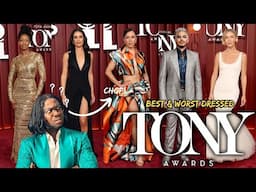 TOP BEST AND WORST DRESSED AT THE TONY AWARDS 2025! (Brutally Honest)