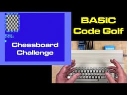 Code Golf with C64 BASIC: Chessboard Challenge