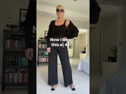 I used to wear this at 41! 😂 #fashionover40
