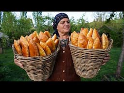 Homemade Beef and Potato Stuffed Breads | Village Style Recipe