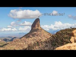 Climbing Weavers Needle
